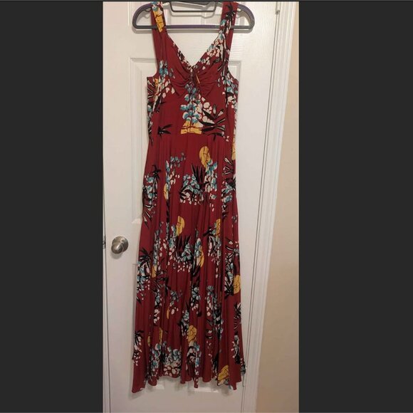 Tropical Nights wide-strap L'Amour, size 12 - Picture 1 of 2